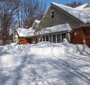 snow near your home